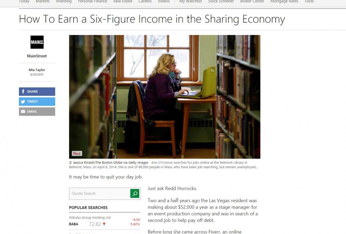 How To Earn a Six-Figure Income in the Sharing Economy